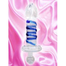 Sex Toy gode en verre pour les femmes (IJ-GST0025)